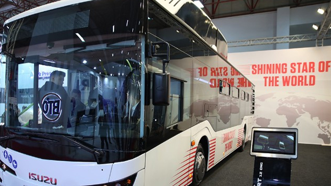 Anadolu Isuzu Busworld’de Geleceğin Toplu Ulaşım Trendlerinin Gösterimini Yaptı